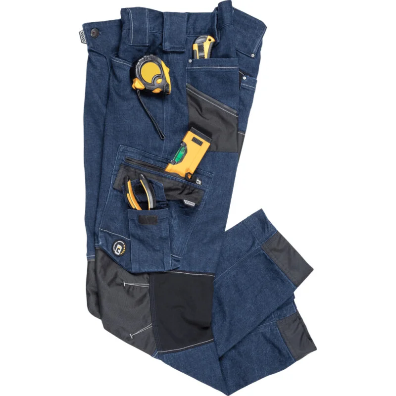 CERVA NEURUM DNM trousers navy - Image 4