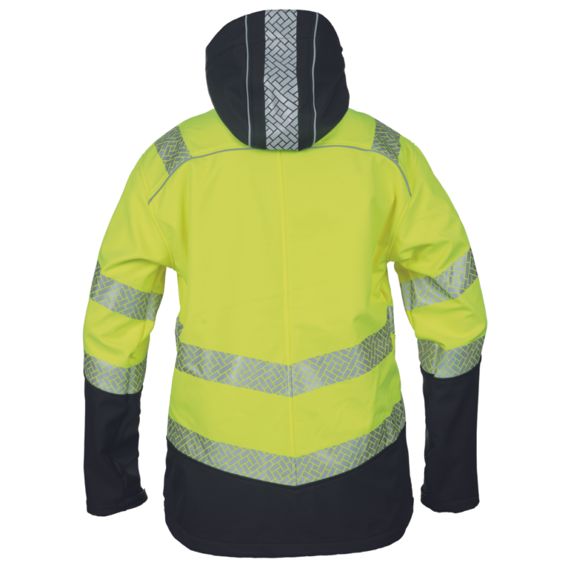 Куртка KNOXFIELD PROFI HV softshell, цвет желтый — изображение 2