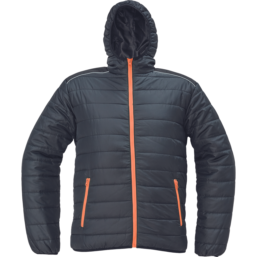 Куртка утепленная MAX VIVO LIGHT, цвет черный/оранжевый