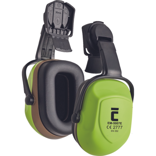Наушники с креплением на каску CIRON Hi-Viz HV, цвет желтый