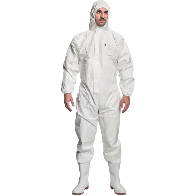 Одноразовый комбинезон CHEMSAFE 500, цвет белый — изображение 2