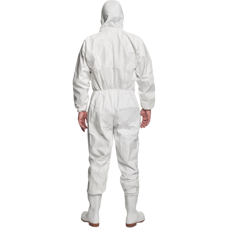 Одноразовый комбинезон CHEMSAFE 500, цвет белый — изображение 3