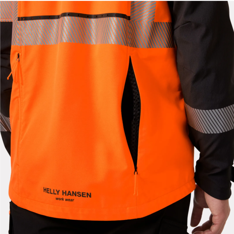 Куртка рабочая ICU BRZ Hi Vis, цвет оранжевый — изображение 8