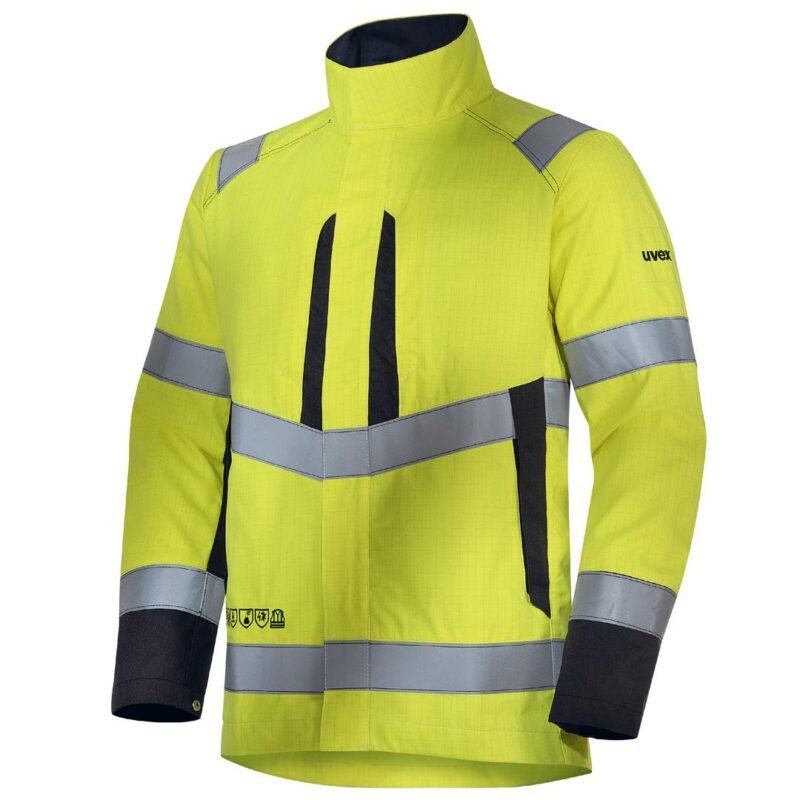 Multifunctional jacket 7368 uvex suXXeed, signal yellow color - Image 3