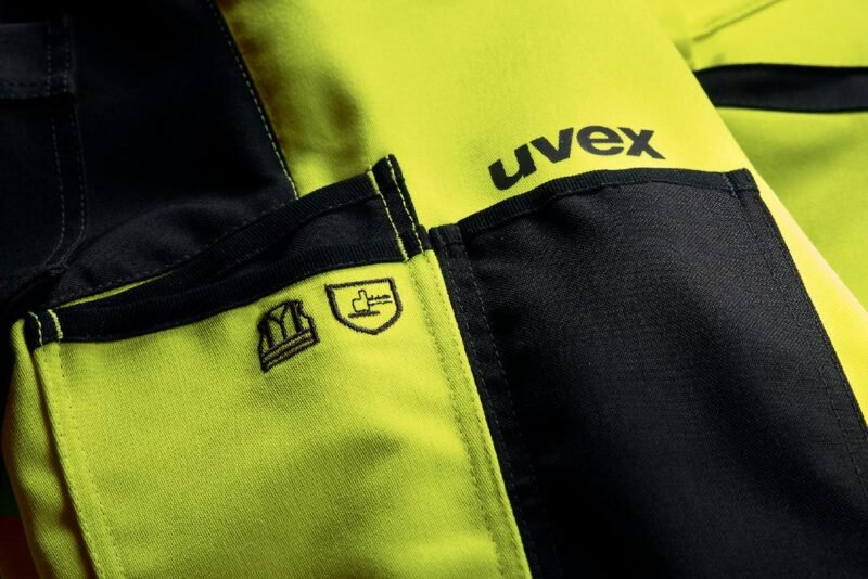 Брюки мужские зимние uvex Protection Flash+Storm, цвет high vis — изображение 2