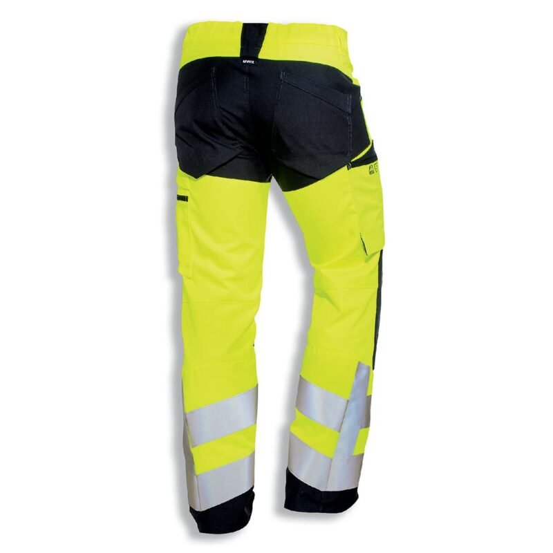 Брюки мужские зимние uvex Protection Flash+Storm, цвет high vis — изображение 3